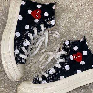 Comme des Garçons x Converse 70s high-top trainers